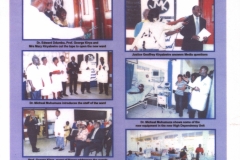 Foundation handing over the refurbished neurosurgery ward at Mulago Hospital