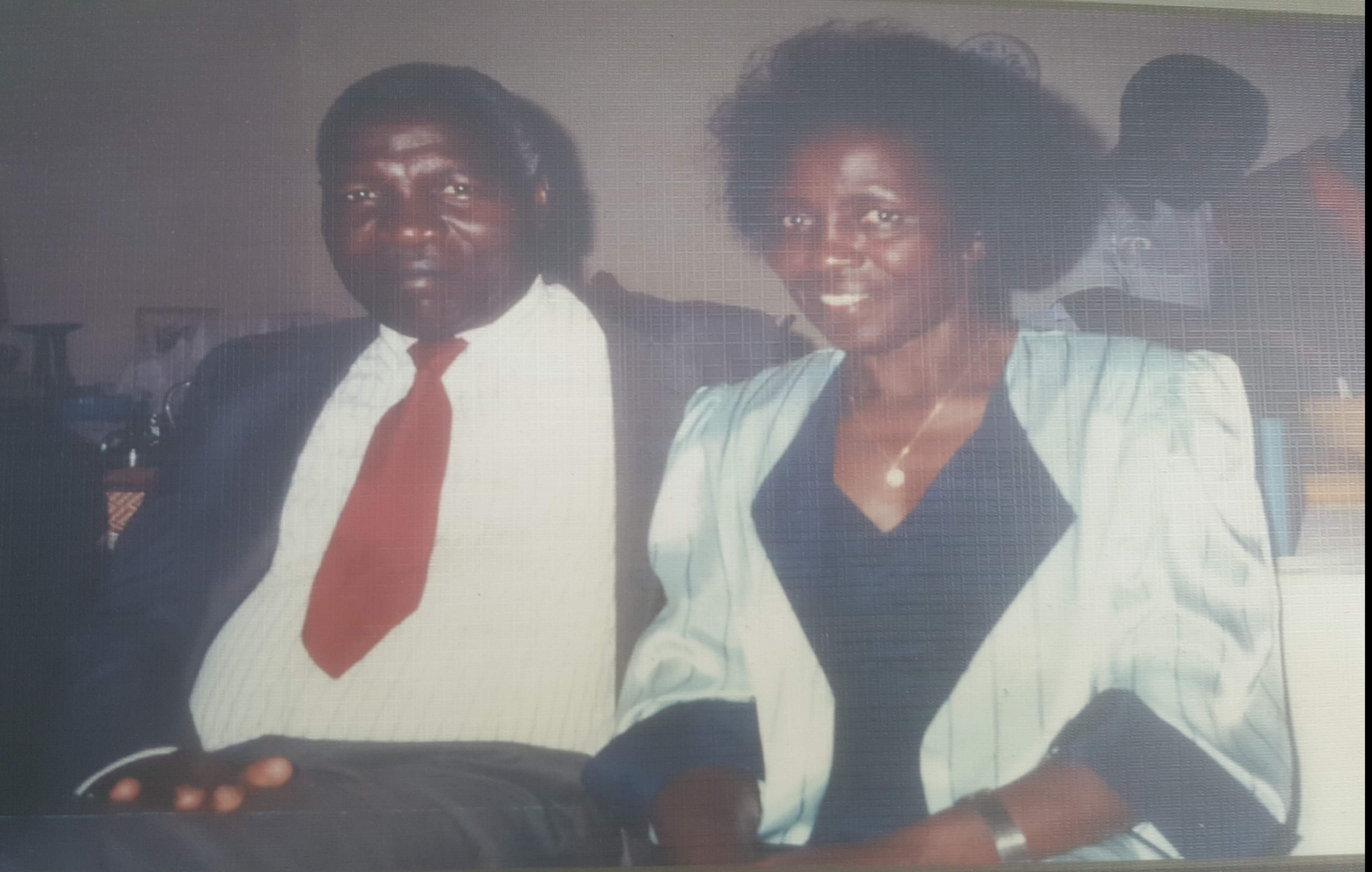 My parents Jovan and Mary Kiryabwire